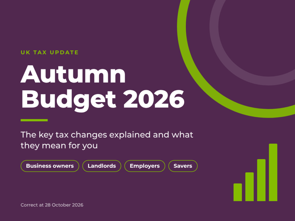 Autumn Budget 2026